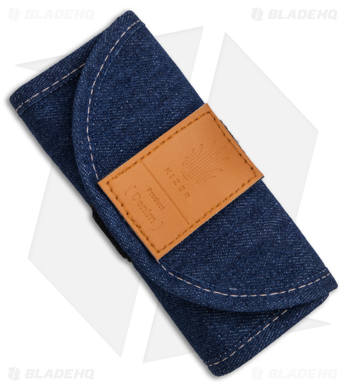 Zizer Roll Kizer Cutlery EDC Knife Roll - Denim - Blade HQ