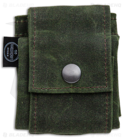 PNW Bushcraft Foraging Pouch - OD Green Canvas - Blade HQ