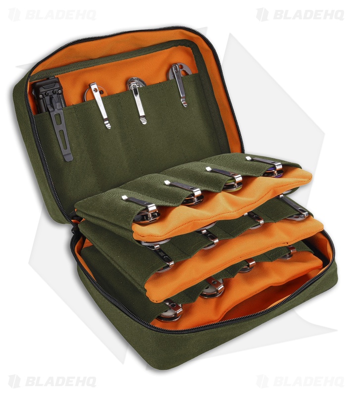 Viperade VE40 OD Green Nylon 40-Slot Knife Pouch