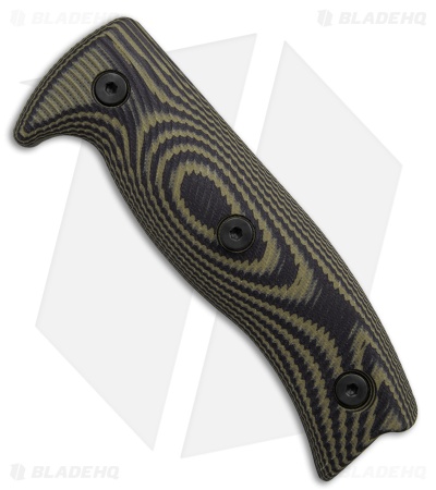 ESEE 5 Handle Scales G-10 (OD Green/Black) - Blade HQ