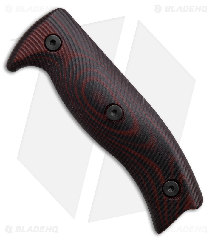 ESEE 5 Handle Scales G-10 (Blood/Black) - Blade HQ