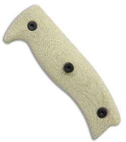 ESEE 5 Handle Scales Green Canvas Micarta - Blade HQ