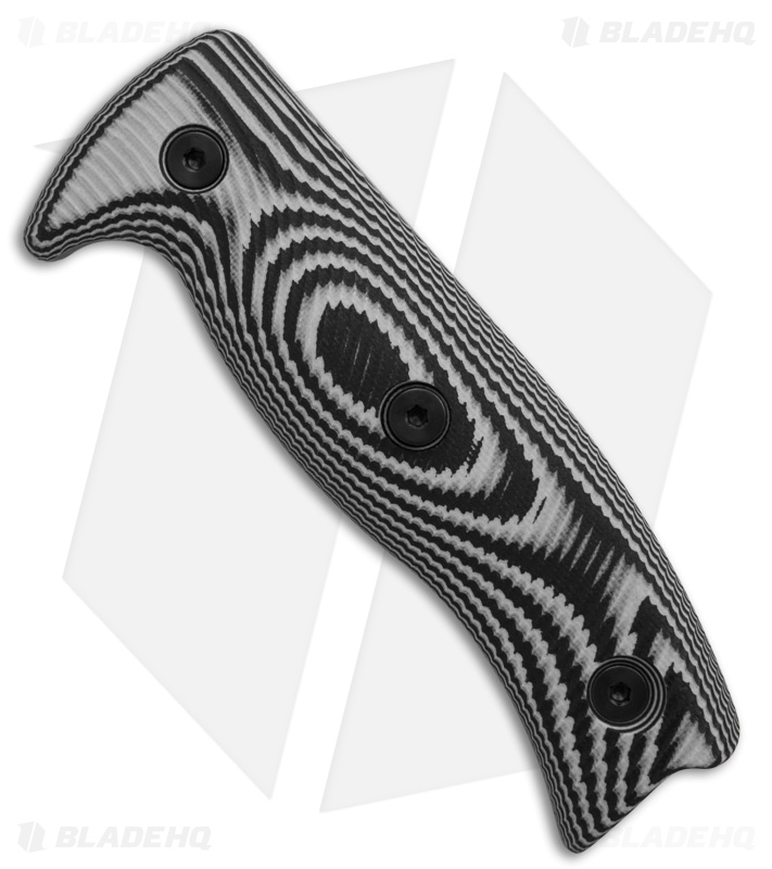 ESEE 6 Handle Scales G-10 (Gray/Black) - Blade HQ