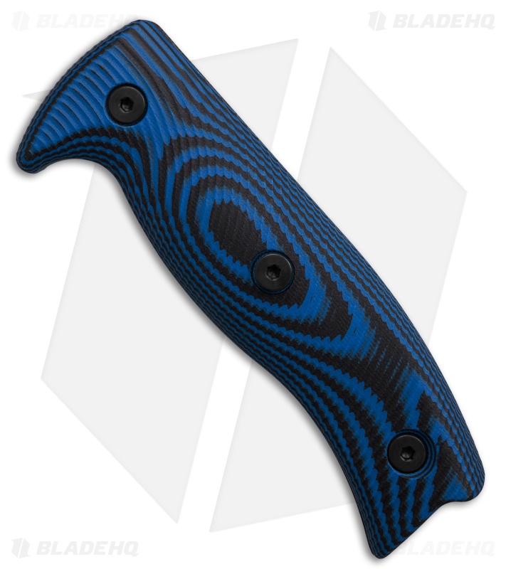 ESEE 6 Handle Scales G-10 (Blue/Black) - Blade HQ
