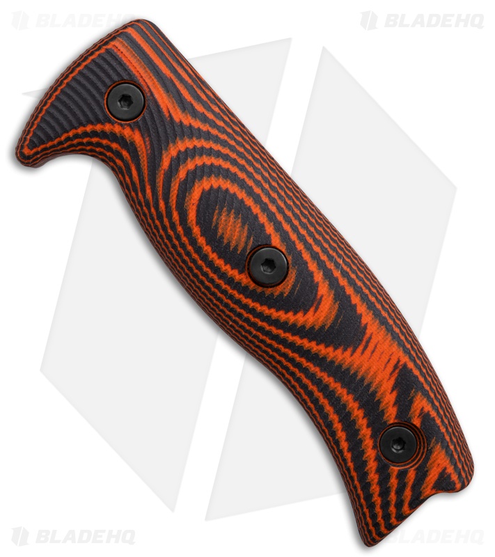 ESEE 6 Handle Scales G-10 (Orange/Black) - Blade HQ