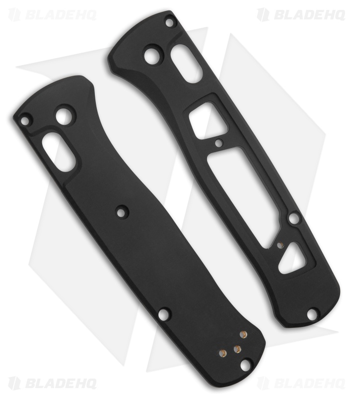 Flytanium Aluminum Modulator Scales for Benchmade Bugout - Void Black