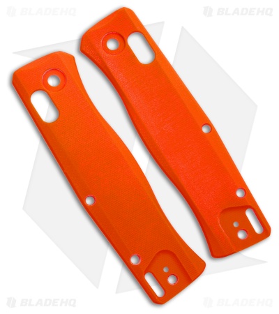 Flytanium BEEF Replacement Handle Scales - Molten Orange G-10