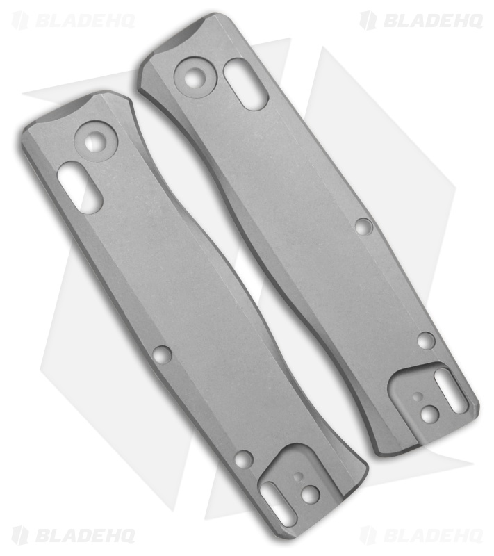 Flytanium BEEF Replacement Handle Scales - Stonewash Titanium