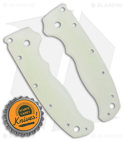 Flytanium Custom Bandwidth Natural G-10 Scales for Demko AD 20.5 Knife 