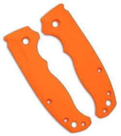 Flytanium Custom Bandwidth Orange G-10 Scales for Demko AD 20.5 Knife 