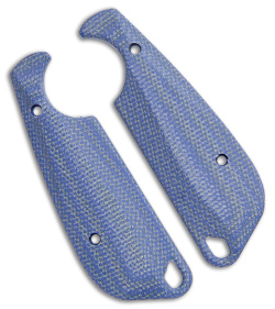 Flytanium Custom CRKT Minimalist Flex Scales - Blue Micarta