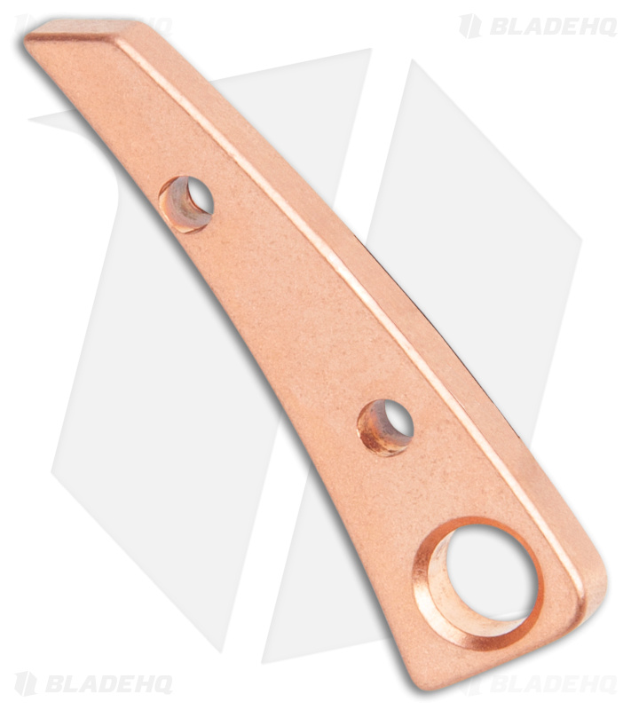 Flytanium Custom Copper Back Spacer for Pilar III Knife  