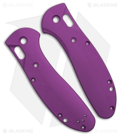Flytanium Custom Loop Scales for Benchmade Griptilian - Nebula Purple