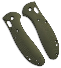 Flytanium Custom Loop Scales for Benchmade Griptilian - Olive Drab