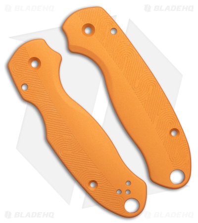 Flytanium Custom Loop Scales for Spyderco Para 3 - Gold Nugget