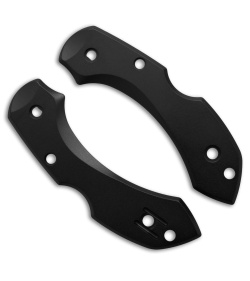 Flytanium Custom Titanium Scales Kit for Spyderco Dragonfly - Black