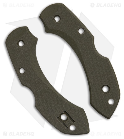 Flytanium G-10 Scales for Spyderco Dragonfly - OD Green