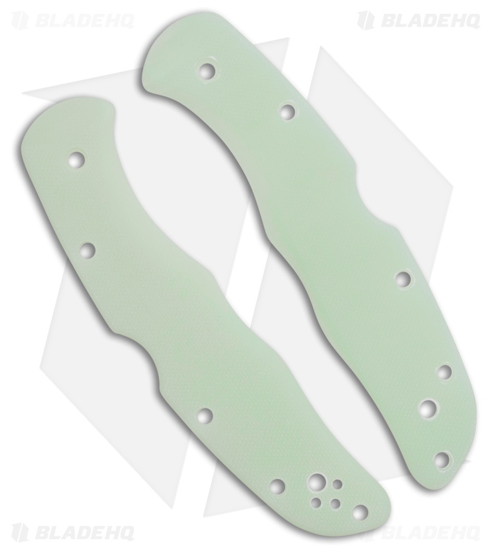 Flytanium G-10 Scales for Spyderco Endura - Natural Jade