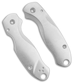 Flytanium Lotus Titanium Scales for Spyderco Para3 Knife