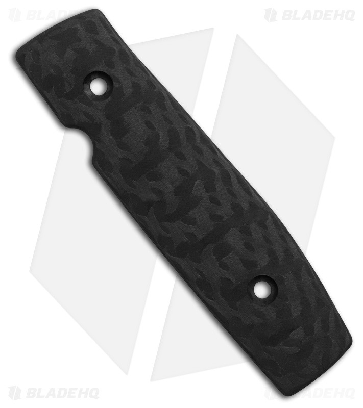 Flytanium Modulator Inlay for Benchmade Bugout - Basketweave Carbon Fiber