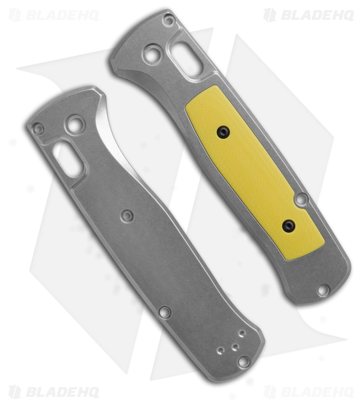 Flytanium ハンドル Benchmade Bugout Knife用 クロスフェードスケール G10素材 フライタニウム Crossfade Scales - G-10 - Benchmade Bugout - Flytanium