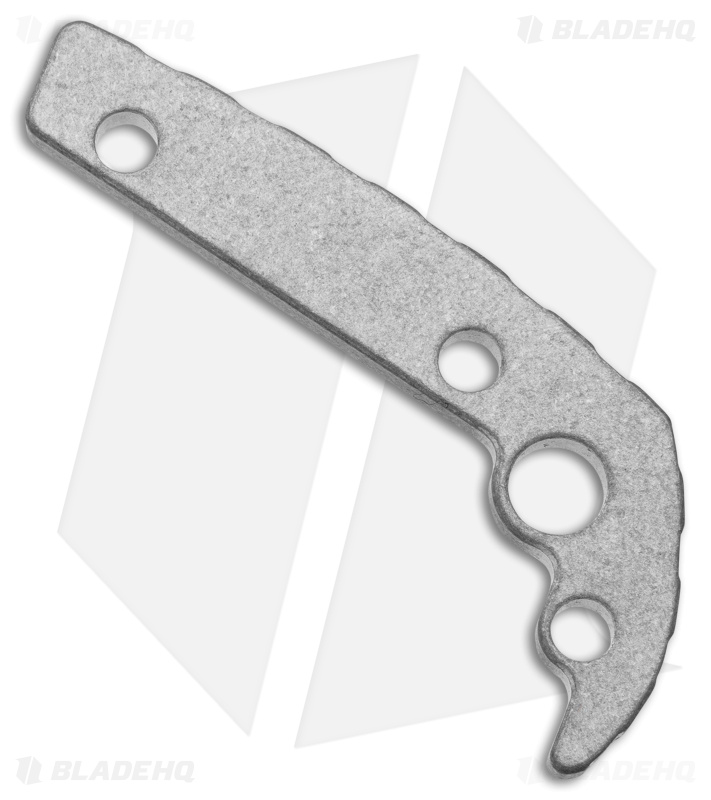 Flytanium Custom Titanium Back Spacer for Demko AD20.5 Knife (Stonewash)