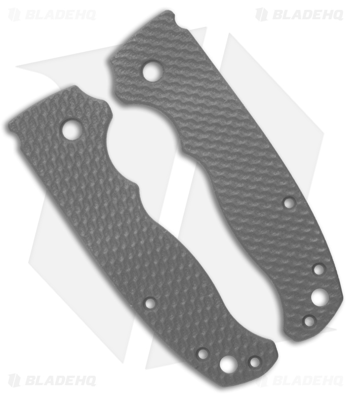Flytanium Custom Wavelength Gray G-10 Scales for Demko AD 20.5 Knife