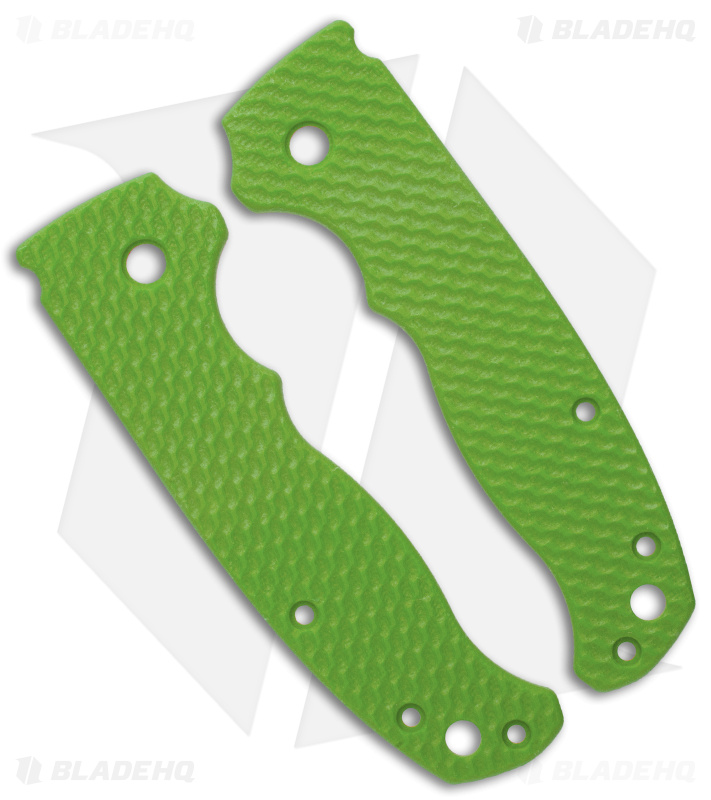 Flytanium Custom Wavelength Green G-10 Scales for Demko AD 20.5 Knife