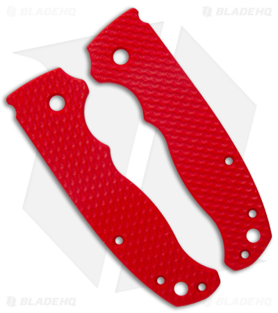 Flytanium Custom Wavelength Red G-10 Scales for Demko AD 20.5 Knife 