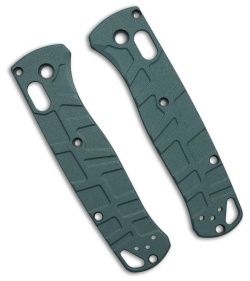 Lex Custom International Benchmade Bugout 535 Titanium Turtle Scales - Blue Ti