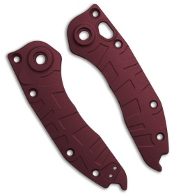 Lex Custom International Microtech Auto Stitch Scales - Cranberry Frost