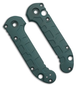 Lex Custom Microtech LUDT Gen 3 Titanium Scales - Blue