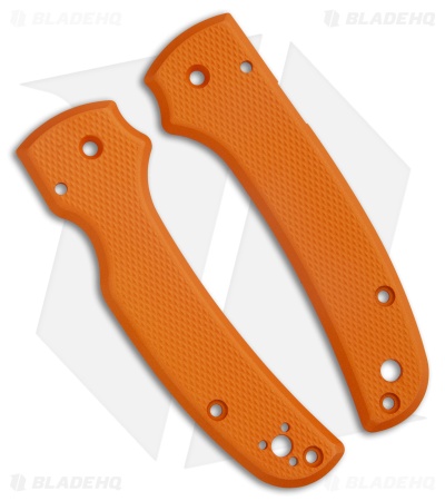 Ripp's Garage Tech Spyderco Shaman Skinny Diamond Tequila Aluminum Scales