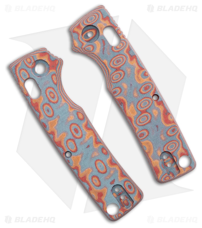 Vosteed Porcupine ModSwap Handle Scales - Copper Raindrop Micarta