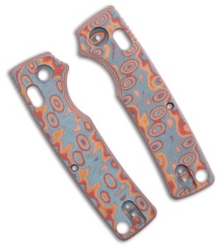 Vosteed Porcupine ModSwap Handle Scales - Copper Raindrop Micarta