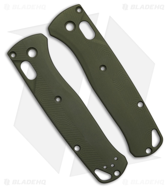 Flytanium Custom Loop Scales for Benchmade Bugout - Olive Drab