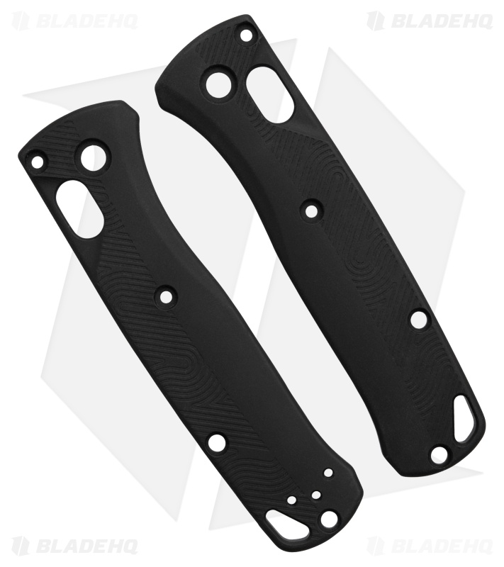 Flytanium Custom Loop Scales for Benchmade Mini Bugout - Void Black