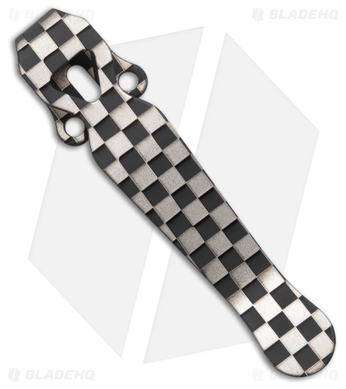 Lynch Northwest Benchmade/Emerson/Pro-Tech Pocket Clip - Checkerboard 