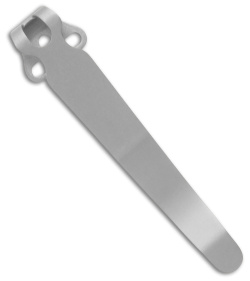 Flytanium Long 2.25" Universal Titanium Pocket Clip - Bead Blast