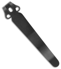 Flytanium Long 2.25" Universal Titanium Pocket Clip - Black