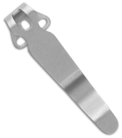 Flytanium Short 1.75" Universal Titanium Pocket Clip - Bead Blast