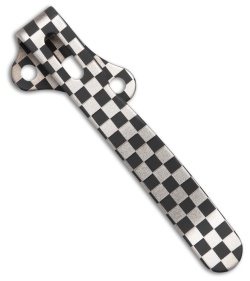 Lynch Northwest Demko Standard Right Hand Ti Pocket Clip - Checkerboard