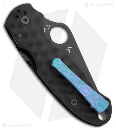 Lynch Northwest Spyderco Modular Pocket Clip V3 Flat Top (Short Circuit)