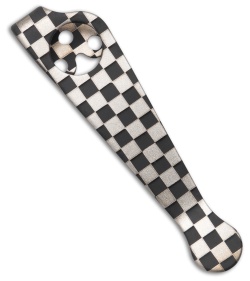 Lynch Northwest Spyderco Para 3 Right Hand Pocket Clip - Checkerboard