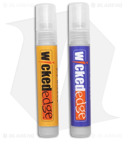 Wicked Edge 1.0um/0.5um Diamond Emulsion and Leather Strops Pack