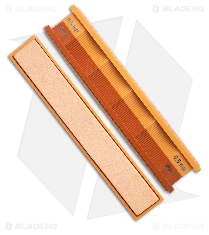 Wicked Edge 1.0um/0.5um Diamond Emulsion and Leather Strops Pack