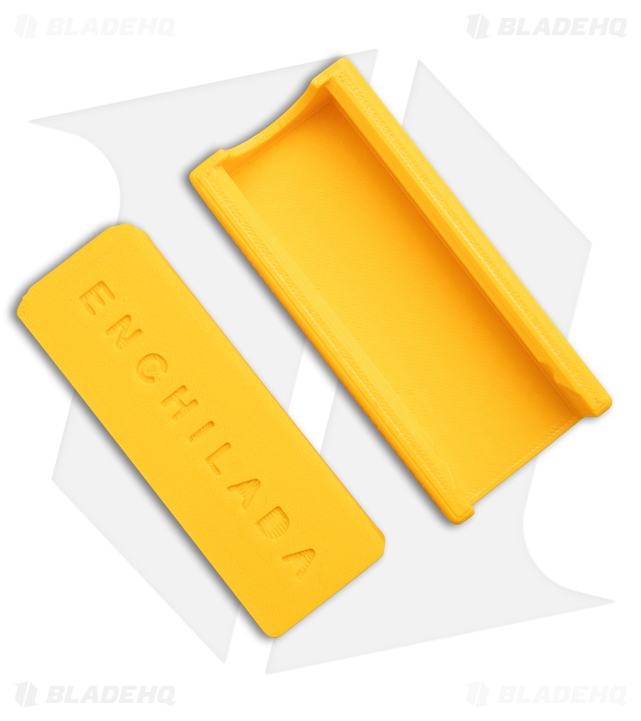 Dull Boy Blades 3D Printed Whole Enchilada Sharpener System - #2 Pencil Yellow