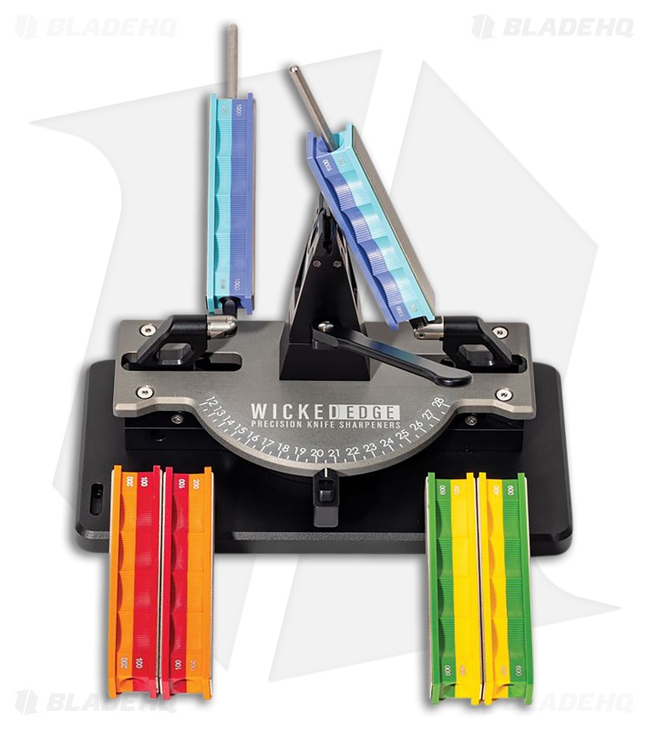 Wicked Edge Gen 4 Pro Knife Sharpener - No Micro-Adjusts, No Cabinet WE400