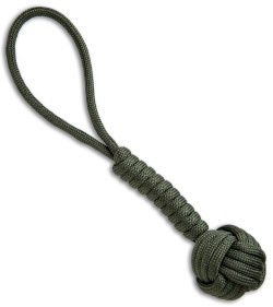 Combat Ready 5.75" Monkey Fist Lanyard (OD Green)