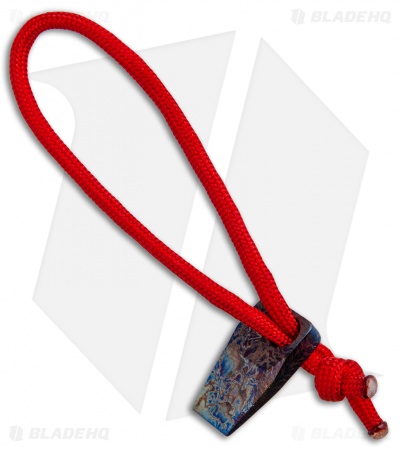 Maverick Customs  "Just The Tip" Nebula Lanyard w/ Red Paracord